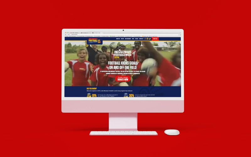 John Moriarty Football Website