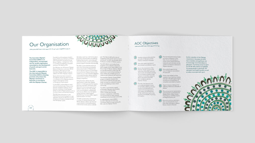 Reconciliation Action Plan Brochure Design | Benj Branding & Design | Freelance Graphic Designer Melbourne