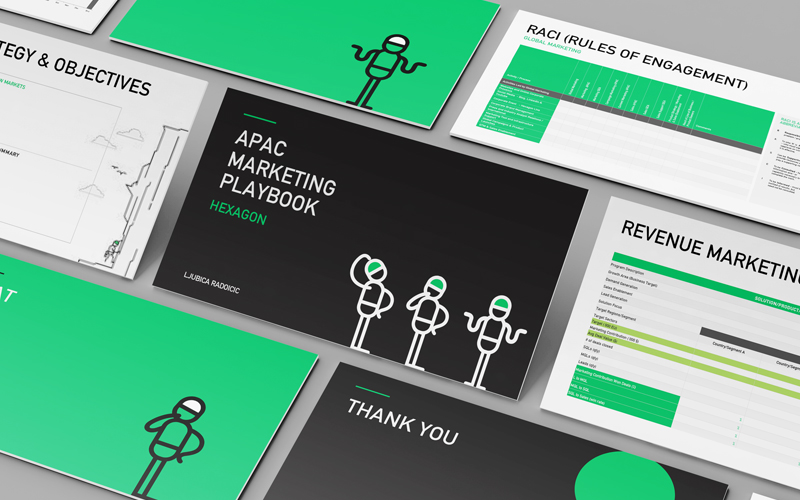 Hexagon PowerPoint Presentation Design