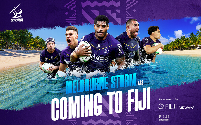 Melbourne Storm ‘Coming to Fiji’ Campaign